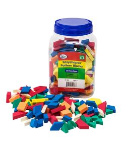 Foam Pattern Blocks, 250 pcs