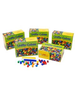 Unifix Cubes, set of 5000 - Bulk Pricing