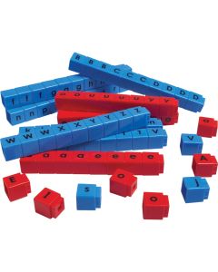 Unifix Letter Cubes, CVC, set of 450 - Bulk Pricing