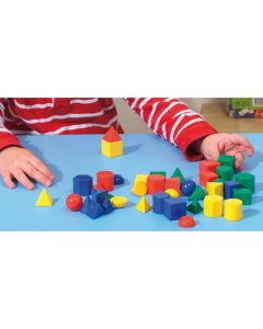 Geometric Solids, 1 inch, 40 pieces