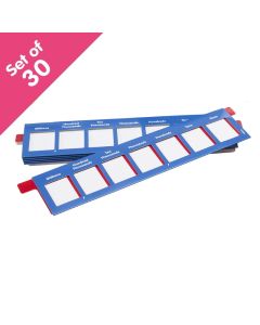 Place Value Sliders - Ones to Millions, set of 30 - Bulk Pricing