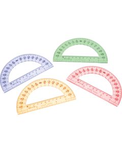 Protractor, 6", Set of 24