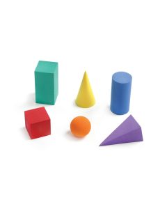 Foam Geometric Solids Set, 6 pcs