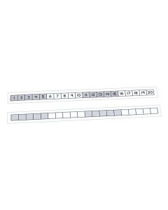Eureka Math Centimeter Number Path, set of 25