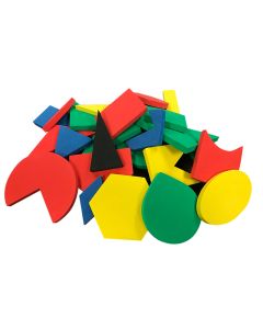 Eureka Math 2D Shapes, Foam, set of 30