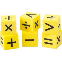 Foam Operation Dice, set of 6