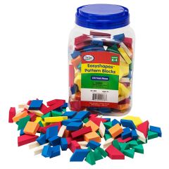 Foam Pattern Blocks, 250 pcs