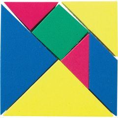 Tangrams, Plastic, 4 Sets