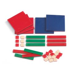 Algebra Tiles, Plastic, 35 pieces