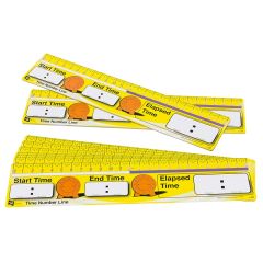 Time Number Line, set of 30 - Bulk Pricing