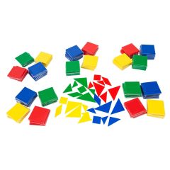 Tangrams, Plastic, 150 sets - Bulk Pricing