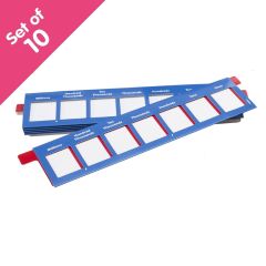 Place Value Sliders - Ones to Millions, set of 10