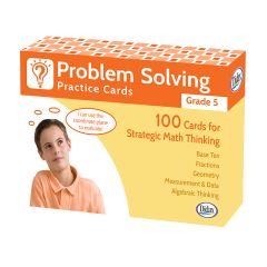 Problem Solving Practice Cards, Grade 5