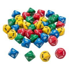 Place Value Dice, Set Two, set of 40 - Bulk Pricing