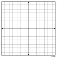 Demonstration Magnetic Dry-Erase Coordinate Grid