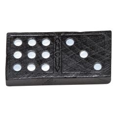 Double-Nine Wooden Dominoes, Black, set of 275, Bulk Pricing