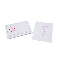 Write-On/Wipe-Off Integer Operations Mats, set of 10