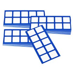 Ten-Frame Cards, Set of 30