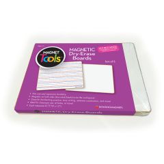 Line-Ruled/Blank Magnetic Dry-Erase Boards 