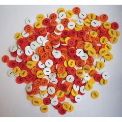 Place Value Disks, Gr. 1-3, Classroom Set