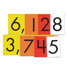4-Value Whole Numbers Place Value Cards Sets