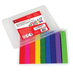 Blank Interlocking Fraction Cubes