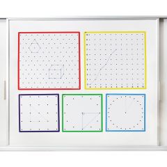 Jumbo Magnetic Geoboards