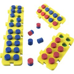 Foam Ten-Frame Numeration Board