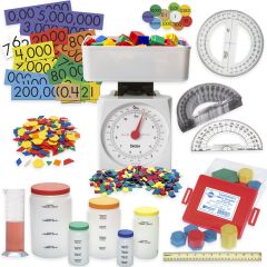 Didax Manipulative Kit for use with ZEARN, Grade 4