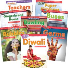 Math Readers: Number Sense & Operations Grades K-1: 8-Book Set