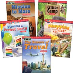Math Readers: Multiplication & Division Grades 3-5: 5-Book Set