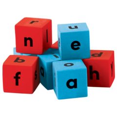 Alphabet Dice, Foam