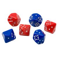 Subitizing Dice, set of 6