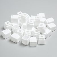 Unifix Cubes, White, Set of 100