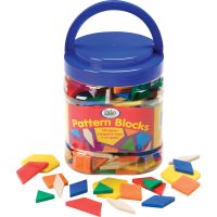 Plastic Pattern Blocks, .5 CM
