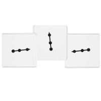 Transparent Spinners, Set of 5