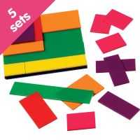 Fraction Squares, 5 sets - VP