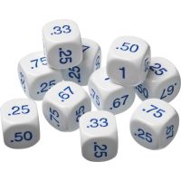 Decimal Dice, set of 60 - Bulk Pricing
