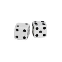 Dot Dice, Plastic, Set of 2