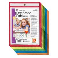 Dry Erase Pockets, set of 10