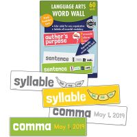 Language Arts Word Wall Learning Cards, Grade 1
