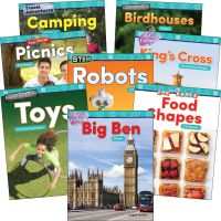 Math Readers: Geometry Grades K-1: 8-Book Set