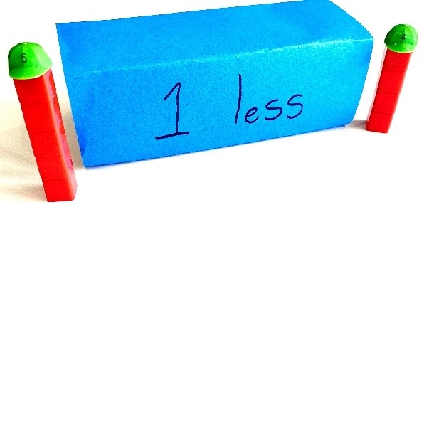 Unifix Cubes One More One Less